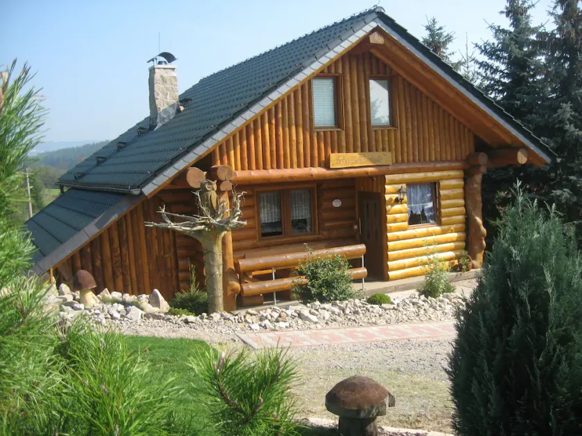 Schneewittchenhütte- Holzblockbohlen Casa vacanze con camino e sauna nella Vogtland - Image 1