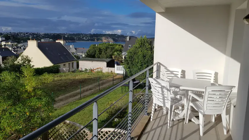 Sea View, 3 Rooms with Terrace, 200m MORGAT Beach - Image 1