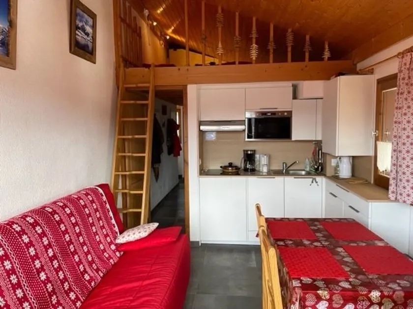 Appartement pour 4 pers. avec mezzanine, près des pistes à Crest-Voland, parking inclus - Image 1