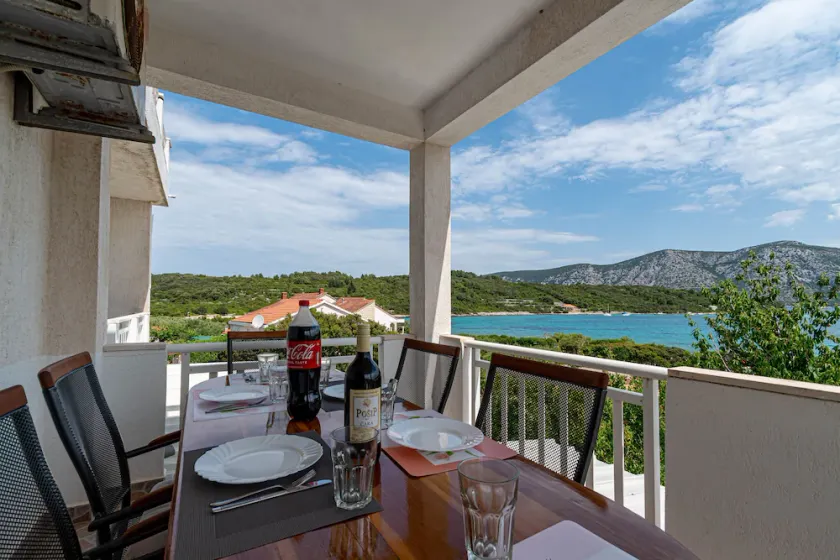 Appartement de trois chambres prés de la plage Kneza, Korcula (A-10168-c) - Image 1