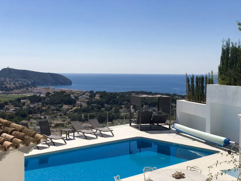Ihr Ferienhaus mit Panorama-Meerblick in Moraira, die Perle an der Costa Blanca - Image 1