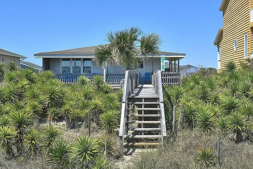 Beachfront bliss awaits at The Sandbox in Holden Beach, NC, perfect for 6. - Image 1