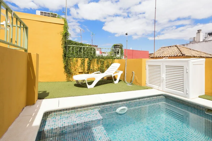 Archeros Terrace. 1 bedroom, terrace and private pool - Image 1