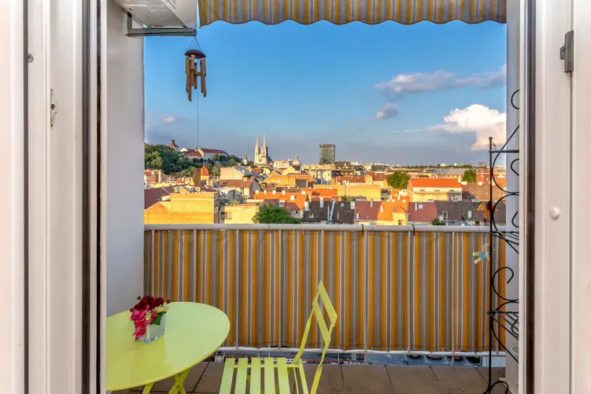 Art Deco Zagreb centre view - Image 1