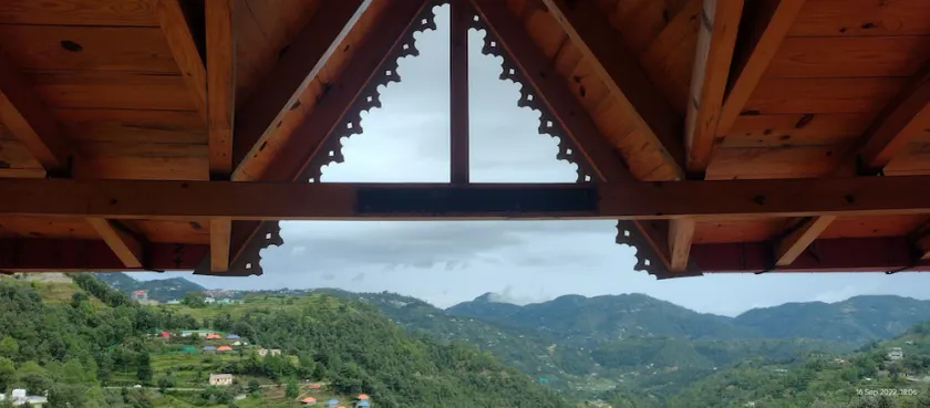 The Himalayan Cherry-Scenic mountain countryside - Image 1