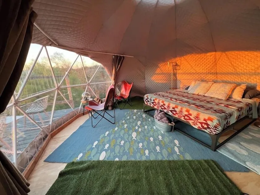 Sunset Dome - Outdoor Shower/Composting Toilet - Image 1
