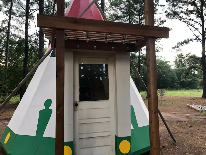 Spirit Warrior Tipi At Music Springs - Image 1
