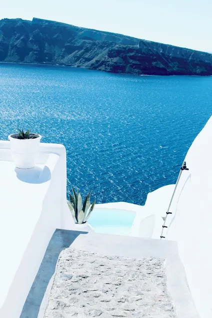 Incredible caldera views! Full sunset, private, spacious, housekeeping - Oia! - Image 1