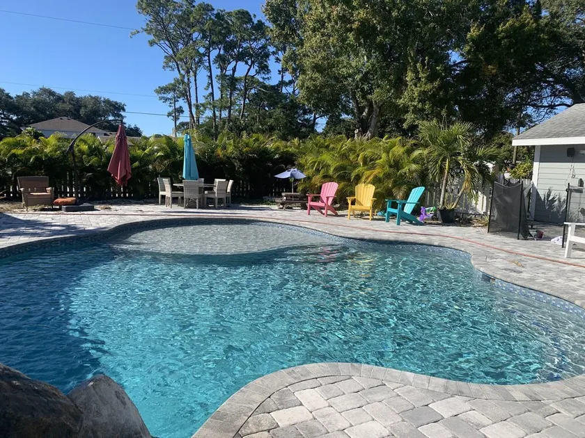 WATER SLIDE & POOL & HOT TUB  ** Mermaid Vibes ** - Image 1