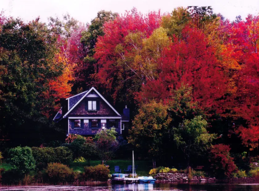 Specielt land luksus ved vandet ved CleanWarm Crescent Lake, SunapeeRegion - Image 1