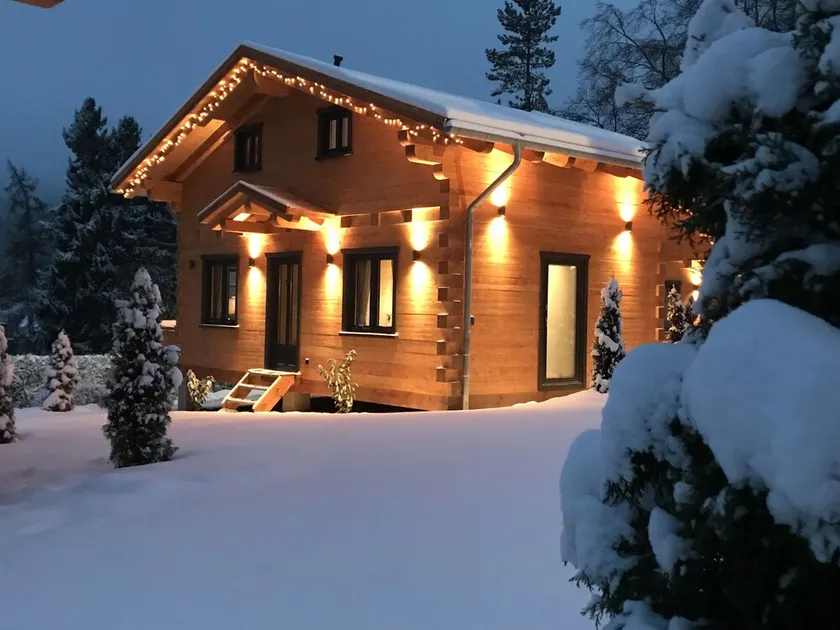 5 * log cabins with sauna, fireplace, terrace, barbecue etc. in alpine chalet style - Image 1