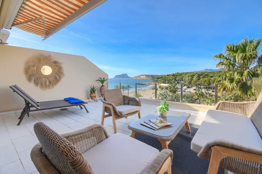 Store og dejlig lejlighed i Moraira, på Costa Blanca, Spanien med plads til 4 personer - Image 1