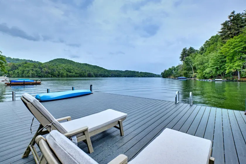 Glenside at the Point - Lake Front Home With a Private Dock and Plenty of Outdoor Space - Image 1