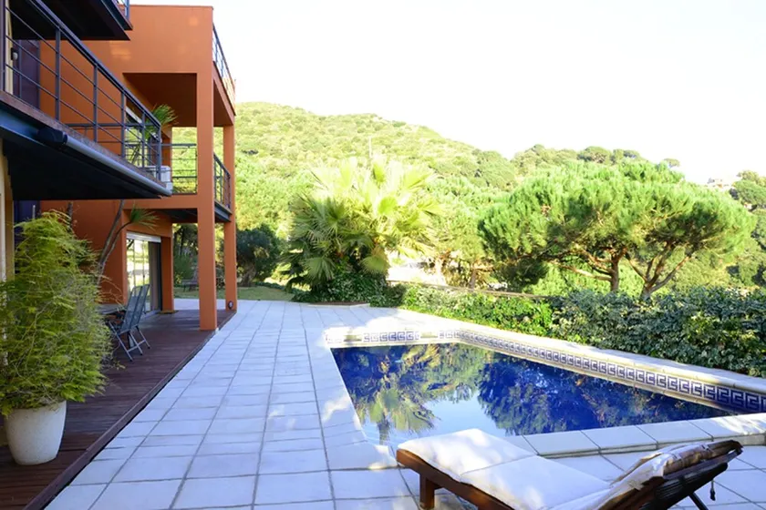 In Cabrils (Barcelona bei 20 km). Wohnung mit Meerblick, Pool und sehr ruhig - Image 1