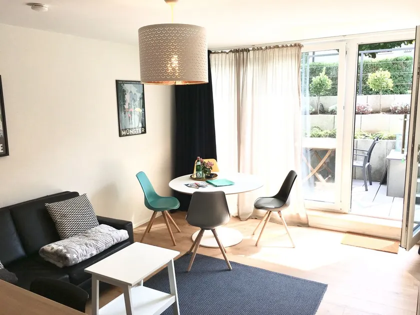 Beautiful 2-room apartment in Münster + 4 bikes (with a child trailer) + wallbox - Image 1