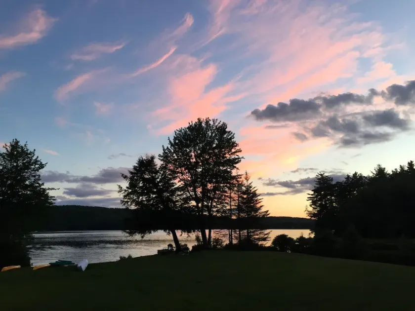 New Hampshire søhus ved søen i privat forening. - Image 1