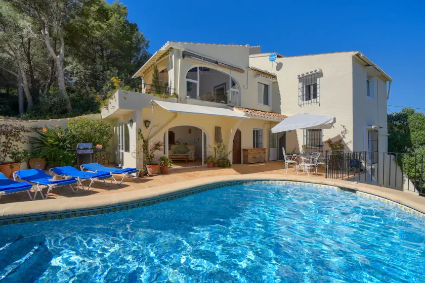 Vackra och komfortabel villa i Jesus Pobre, Costa Blanca, Spanien  med privat bassäng för 6 personer - Image 1