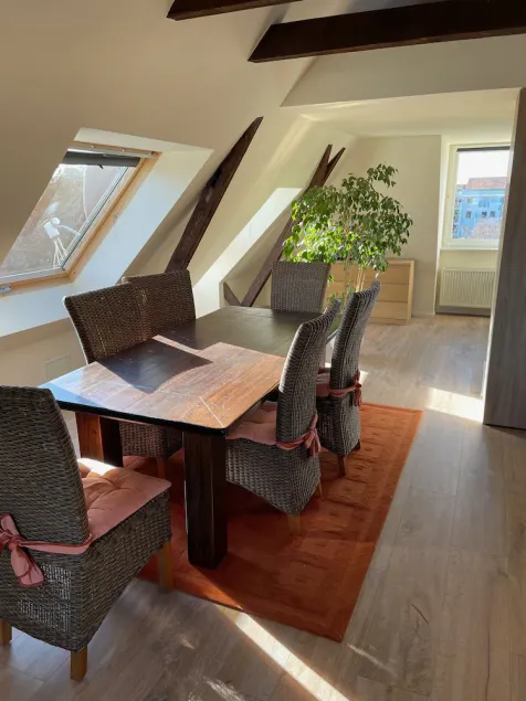 Modern top floor apartment 5 min to Markkleeberger See - Image 1