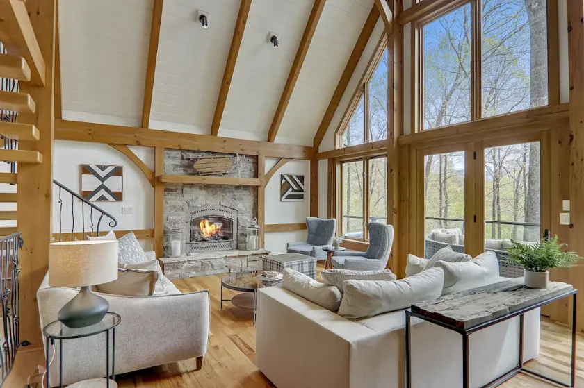 Luxury Lodge w/ Sauna + Hot Tub, Near Asheville | Inc. Biltmore Pass - Image 1