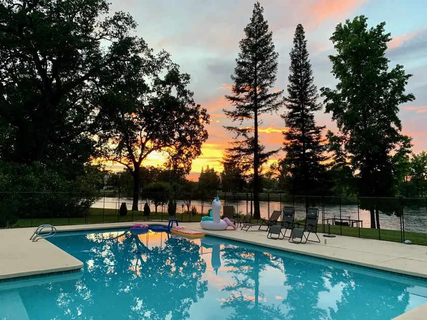 Riverside Home + Cottage - Exclusive Private Pool & Hot Tub - Sleeps 12 - Image 1