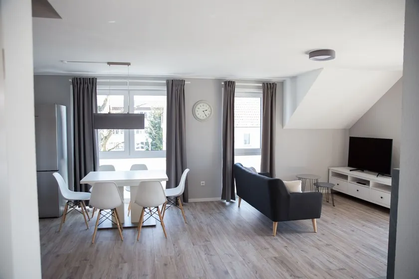 Modern new-build apartment with 35 sqm roof terrace + fireplace - Image 1