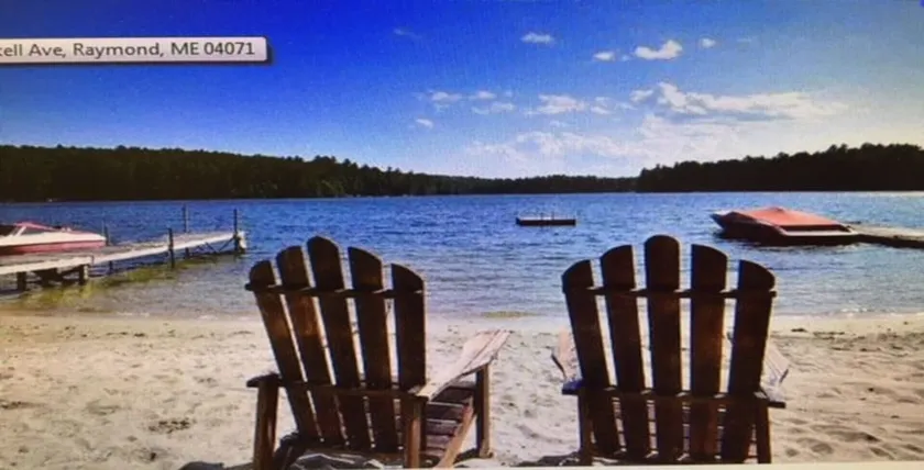 Crescent Lake - Raymond, Maine - Lakefront with Sandy Beach - Image 1