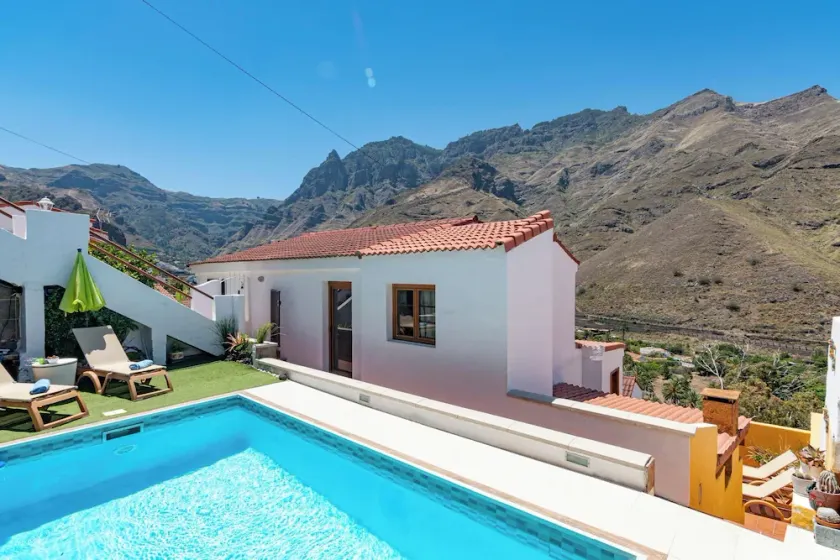 Hus med privat pool i Agaete-dalen - Image 1