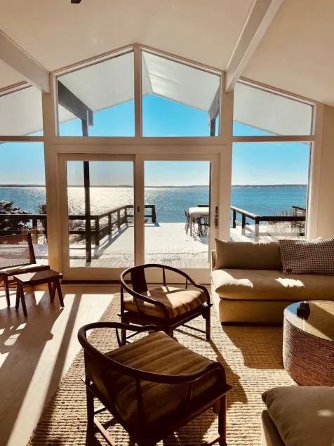 Beachfront Heated Pool Hot Tub Orient Village Modern Dream Home - Image 1