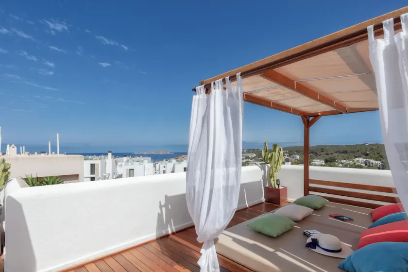 Villa vista mare-tramonto con piscina a Cala Tarida. - Image 1