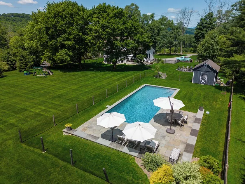 Elegant Modern Farmhouse with Pool and Gardens, steps from Nature Preserve - Image 1