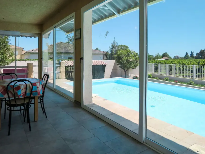 Smuk privat feriebolig for 8 personer med pool, TV, gårdhave, kæledyr tilladt og panorama udsigt - Image 1