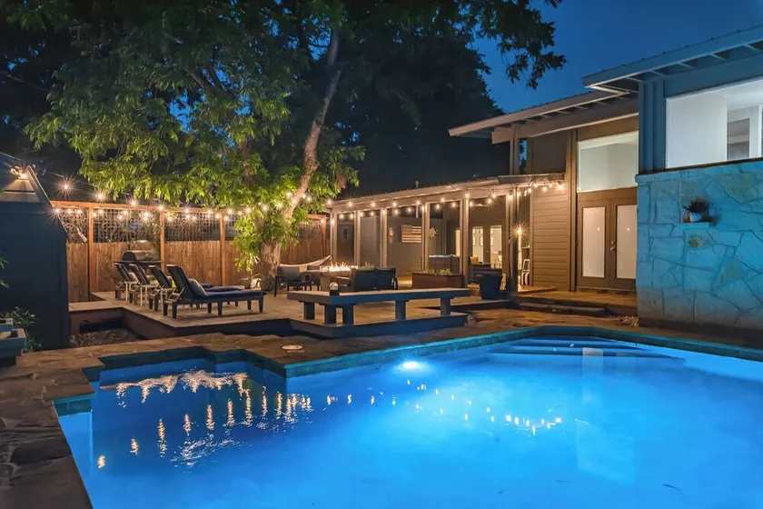 Serene POOL & Firepit in Stunning Home By Airport - Image 1