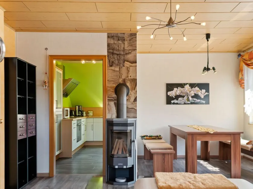 Garden View Apartment in Erzgebirge near Forest - Image 1