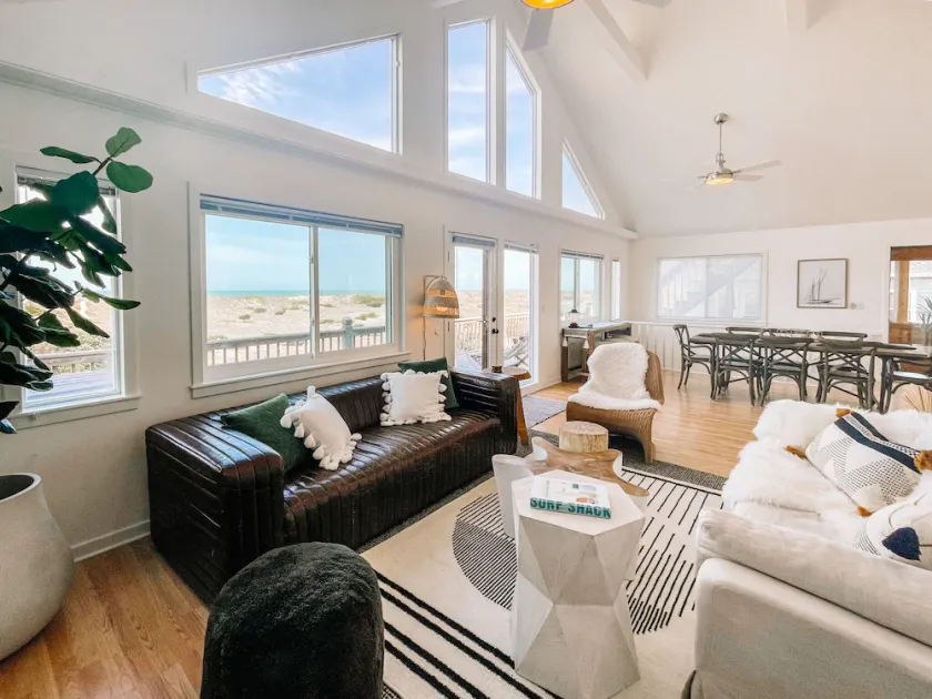 Dune Haus - Oceanfront w Hot Tub, Private Beach - Image 1