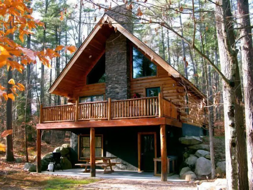 \"Wildwood in the Pines\" - Unique Adirondack Log Cabin - High Peaks - Image 1