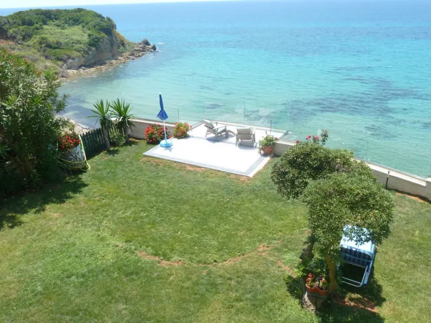 SEASIDE VILLA - HALIKOUNAS with private steps onto the beach - Image 1