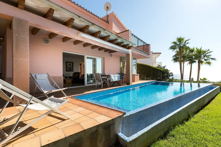 Family-friendly Villa Mirador with Sea View, Wi-Fi, Balcony, Garden, Terraces & Pool - Image 1