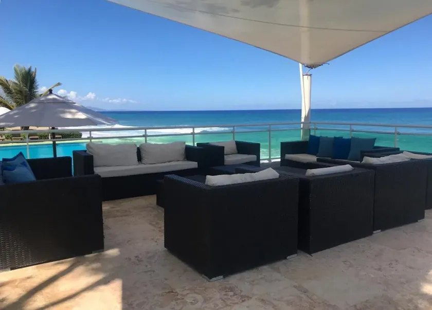 3BD beachfront condo in quiet family-friendly resort, ground floor, pool - Image 1