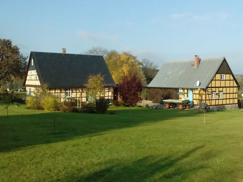 Romantic half-timbered house by the forest - Image 1