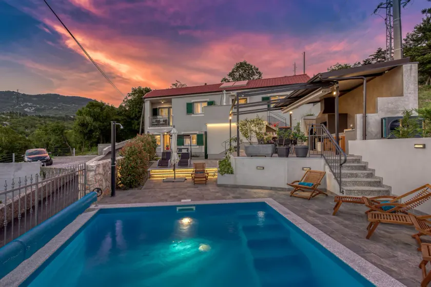 Villa LETA - Luxury villa in a green oasis with heated swimming pool, fitness center and summer kitchen - Kvarner - Image 1