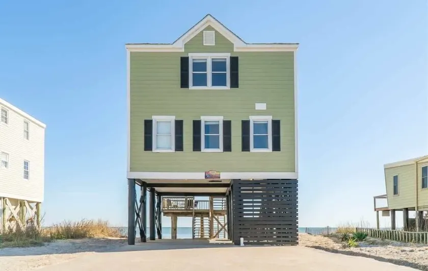 Beachfront Beach House! 14 sovepladser - Image 1