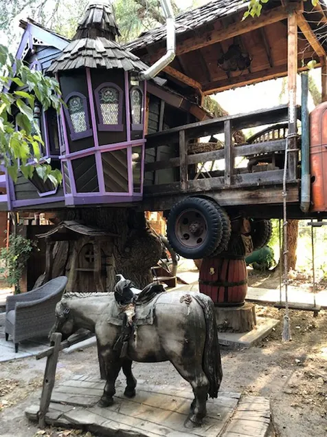 Farm Treehouse; GLAMPING IN THE WINE COUNTRY! 501c3 - Image 1