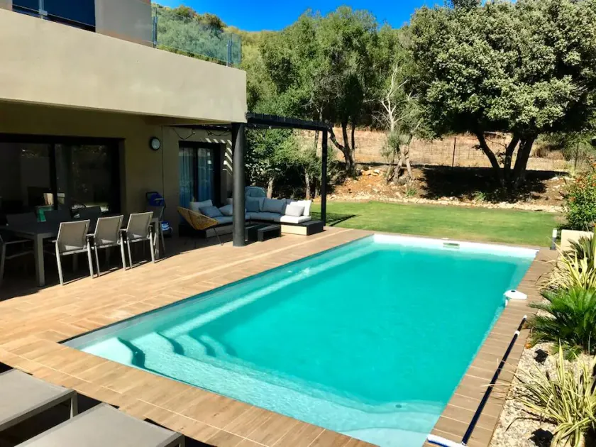 Charming new villa 3 km from the port of St Florent and the beaches - Image 1