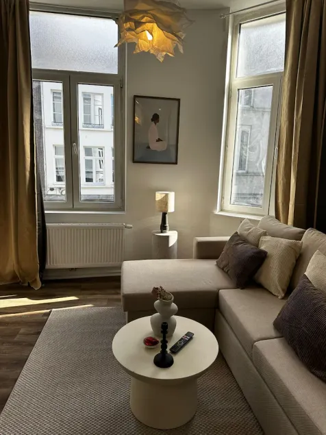 Stylish 1BR plus LR Apt Ghent Castle - Image 1