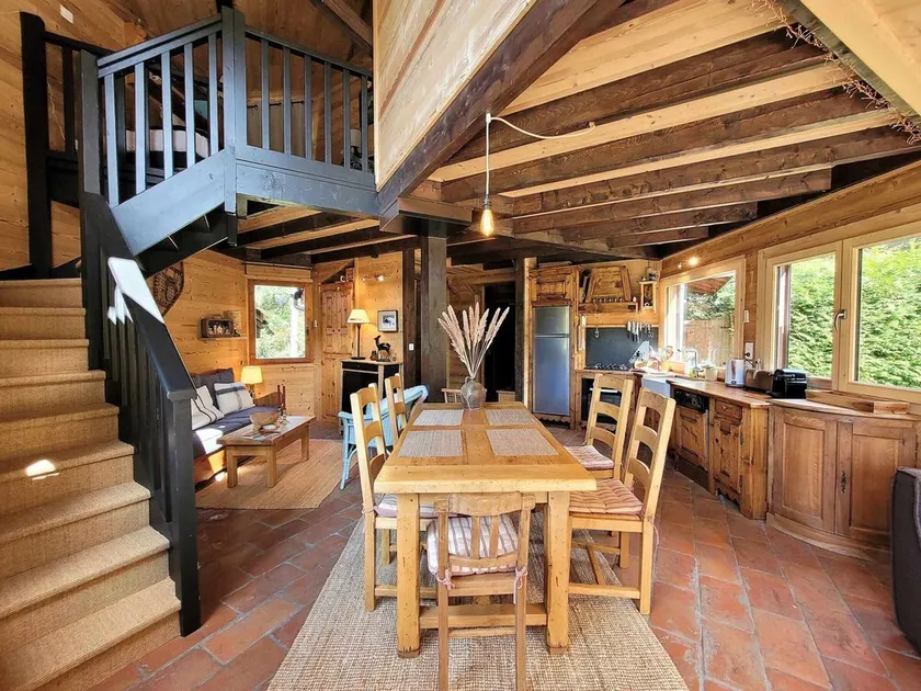 Chalet alpine cosy aux Gets, 6 pers, terrasse sud exposée - Image 1