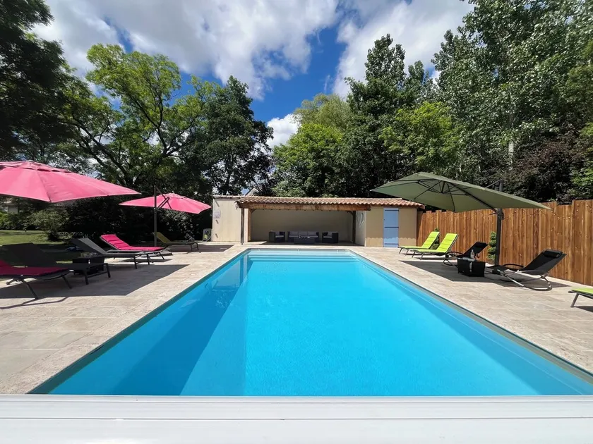 Luksus Aircondition + opvarmet pool 4 seng 4 bad Village Village i Dordogne - Image 1