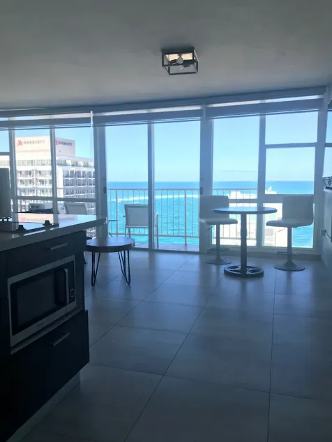 Amazing Ocean front View Studio- Balcony, Apt has GENERATOR & Free Wi-fi access - Image 1
