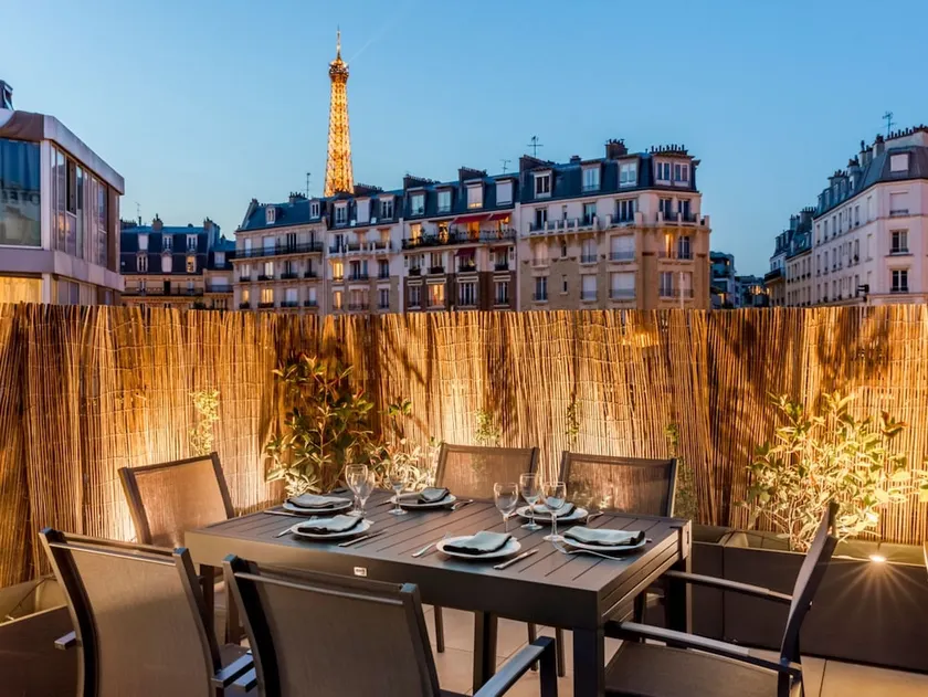 Merveil - Signature Suite - Eiffel Tower terrace - Image 1