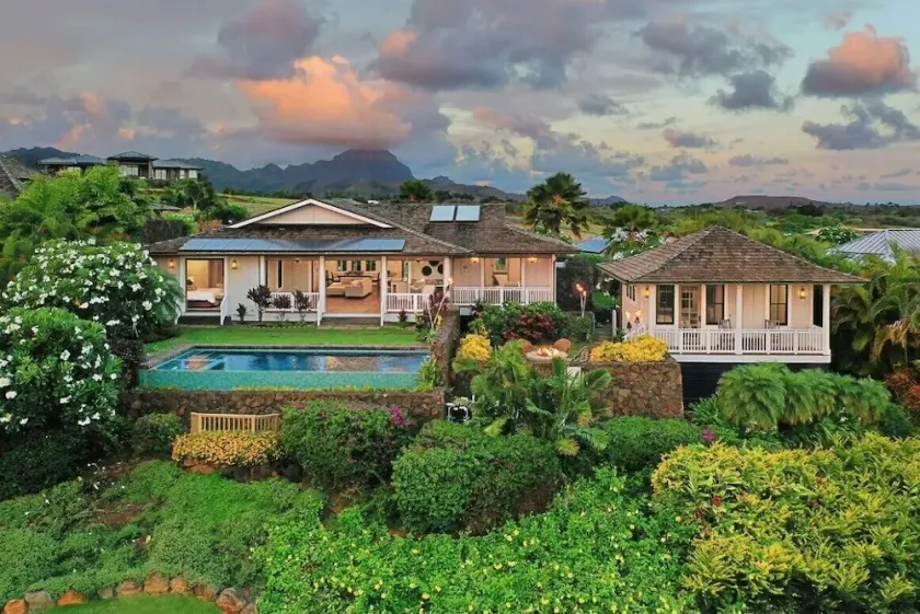 Gorgeous Poipu Villa with Pool & Spa + Ocean Views - Image 1