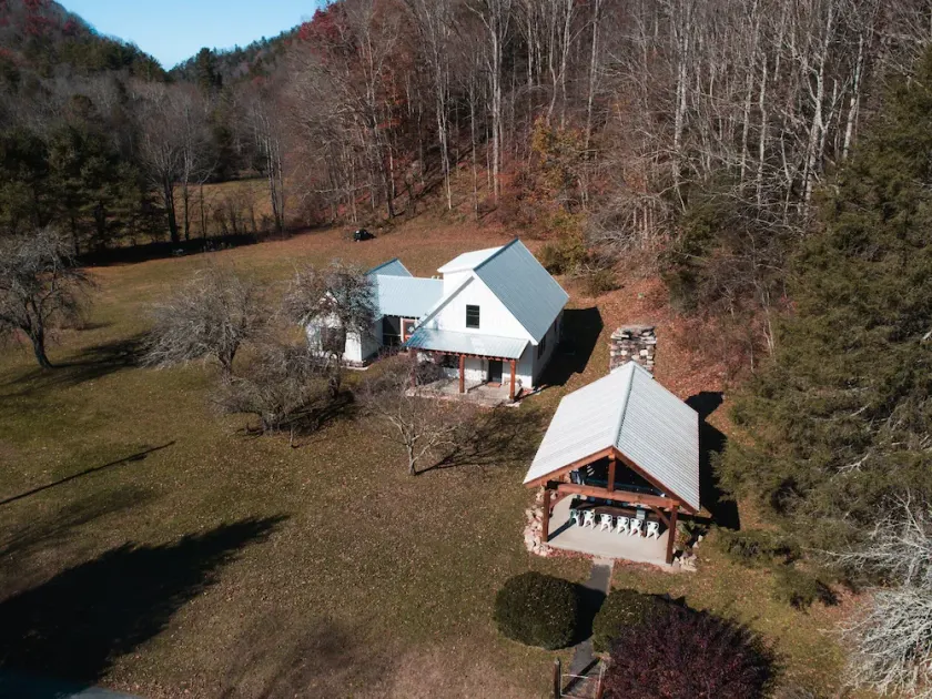 The Dogtrot in Dennis Cove - Creekside Cabin w/ Sauna, Hot Tub & AT Trail Access - Image 1